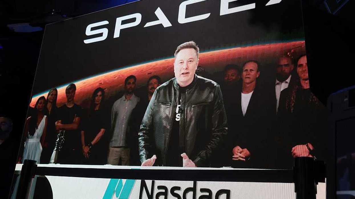 Elon Musk speaks at the SpaceX IPO in June 2026