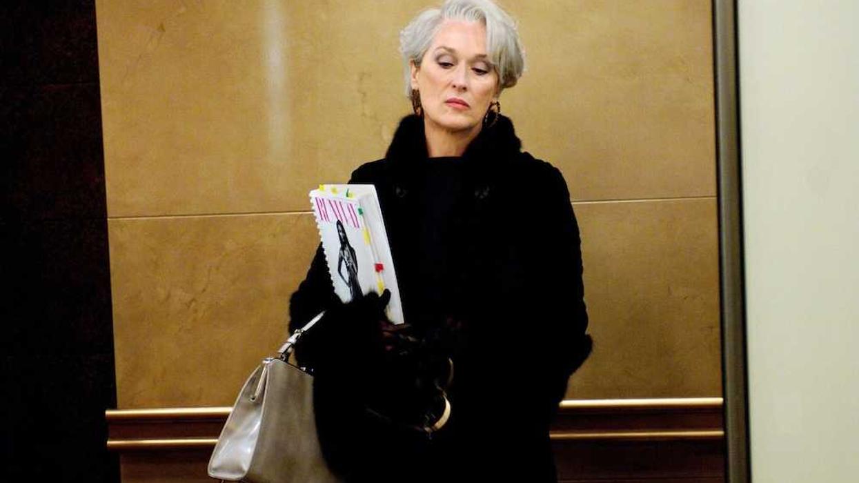 Meryl Streep as Miranda Priestly in The Devil Wears Prada