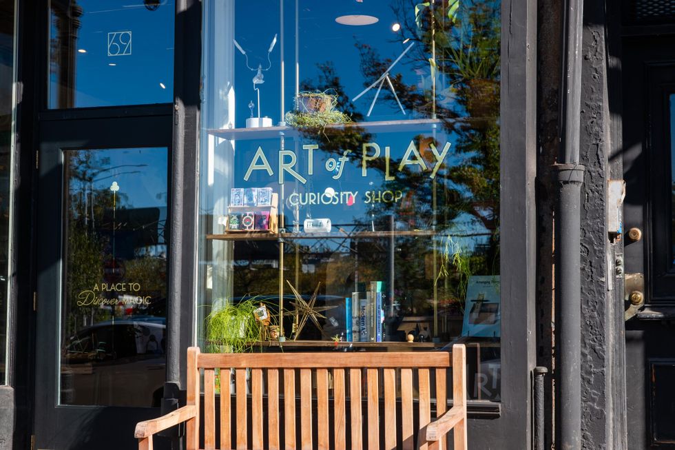 The Art of Play curiosity shop exterior