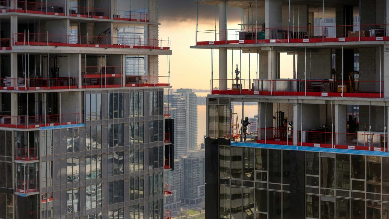 Vancouver condos in construction